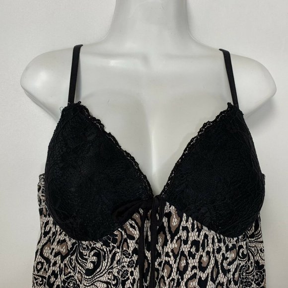 Ambrielle Sexy Babydoll Nightgown Small Adjustable - Picture 4 of 7